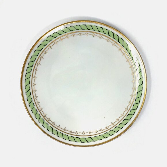 Hand Painted Pickard Dinner Plate With Greek Fret - Picture 1 of 3